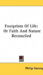 footprints of life or faith and nature reconciled_cover