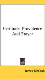 certitude providence and prayer_cover