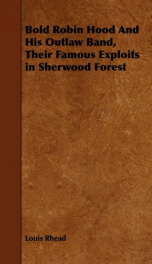 bold robin hood and his outlaw band their famous exploits in sherwood forest_cover