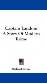 captain landon a story of modern rome_cover