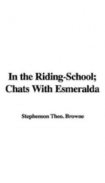 in the riding school chats with esmeralda_cover