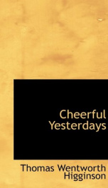 cheerful yesterdays_cover