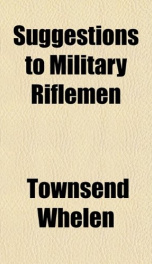 suggestions to military riflemen_cover