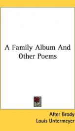 a family album and other poems_cover