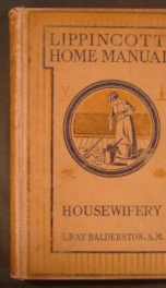 housewifery a manual and text book of practical housekeeping_cover