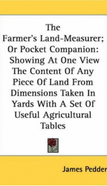 the farmers land measurer or pocket companion showing at one view the con_cover