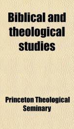 biblical and theological studies_cover