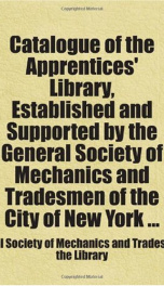 catalogue of the apprentices library established and supported by the general_cover