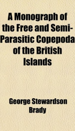 a monograph of the free and semi parasitic copepoda of the british islands_cover