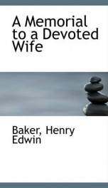 a memorial to a devoted wife_cover