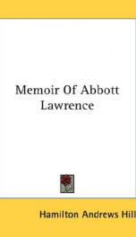 memoir of abbott lawrence_cover