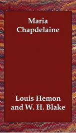 maria chapdelaine_cover