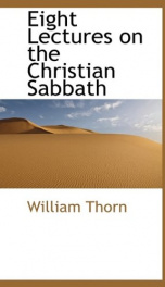 eight lectures on the christian sabbath_cover