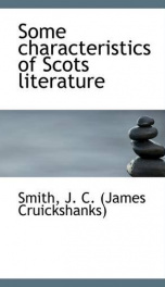 some characteristics of scots literature_cover