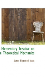 an elementary treatise on the theoretical mechanics_cover