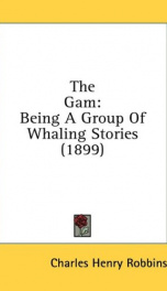 the gam being a group of whaling stories_cover