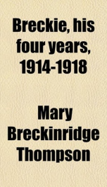 breckie his four years 1914 1918_cover