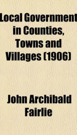 local government in counties towns and villages_cover