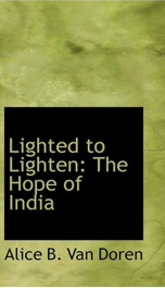 Lighted to Lighten: the Hope of India_cover