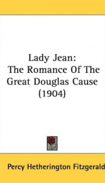 lady jean the romance of the great douglas cause_cover