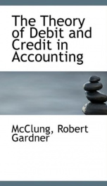 the theory of debit and credit in accounting_cover