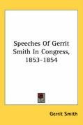 speeches of gerrit smith in congress 1853 1854_cover