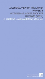 a general view of the law of property_cover
