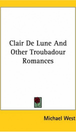 clair de lune and other troubadour romances_cover