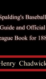 Spalding's Baseball Guide and Official League Book for 1889_cover