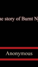 The story of Burnt Njal_cover