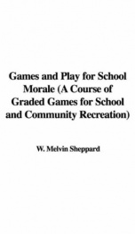 Games and Play for School Morale_cover
