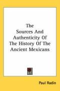 the sources and authenticity of the history of the ancient mexicans_cover