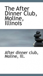 the after dinner club moline illinois_cover