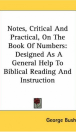 notes critical and practical on the book of numbers designed as a general help_cover