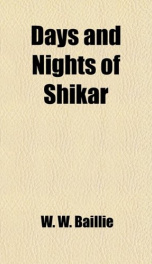 days and nights of shikar_cover