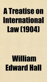 a treatise on international law_cover