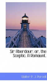 sir aberdour or the sceptic a romaunt_cover