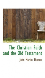 the christian faith and the old testament_cover