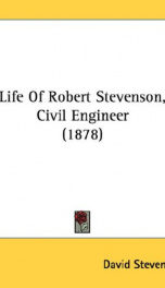 life of robert stevenson civil engineer_cover