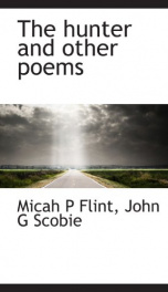 the hunter and other poems_cover