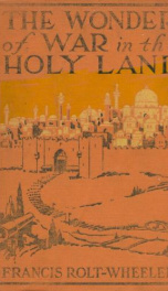 the wonder of war in the holy land_cover