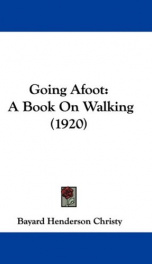 going afoot a book on walking_cover