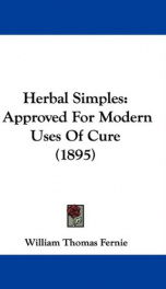 Herbal Simples Approved for Modern Uses of Cure_cover