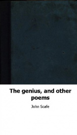 the genius and other poems_cover