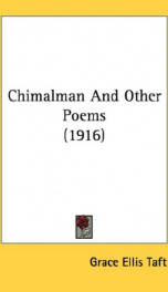 chimalman and other poems_cover