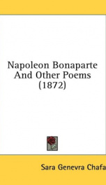 napoleon bonaparte and other poems_cover