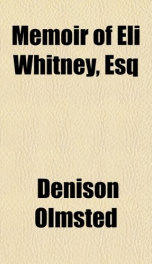 memoir of eli whitney esq_cover