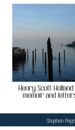 henry scott holland memoir and letters_cover