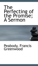 the perfecting of the promise_cover