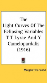 the light curves of the eclipsing variables t t lyrae and y camelopardalis_cover